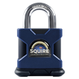 SQUIRE Stronghold Marine Open Shackle Padlock Body Only To Take KIK-SS Insert