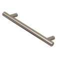ASEC 12mm Brushed Nickel Solid Bar Handle C/W M4 x 25mm Bolts