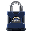 SQUIRE Stronghold Marine Open Shackle Padlock Body Only To Take KIK-SS Insert
