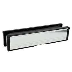 TSS 12" 300mm Fire Rated Letterplates for UPVC Doors - 40-80mm