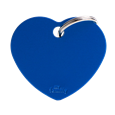 SILCA My Family Heart Shape ID Tag With Split Ring