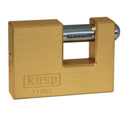 Kasp 170 Series Brass Shutter Padlock