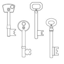 Mortice Key Cut Band A