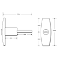 Toucan Tool Ejector Garage Door Handle