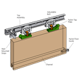 HENDERSON Marathon Junior Single Track Sliding Door Gear