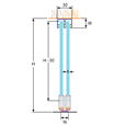 HENDERSON Zenith Double Track Sliding Door Gear