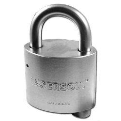 Ingersoll 700 Series Steel Open Shackle Padlocks