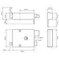 UNION 1332 & 1334 Drawback Rimlock