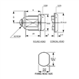 L&F 1336 Nut Fix Camlock