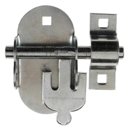 CROMPTON 004A Galvanised Oval Padbolt