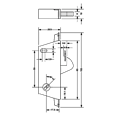 ADAMS RITE MS1848 Patio Mortice Hookbolt