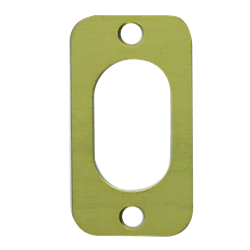 UNION 53035 Front Fix Oval Escutcheon