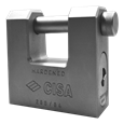 CISA 28550 LIM Steel Sliding Shackle Padlock