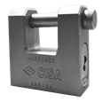 CISA 28550 LIM Steel Sliding Shackle Padlock