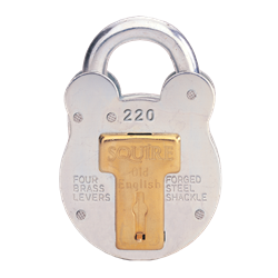 Squire 220, 440 & 660 Old English Padlock