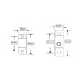 ASEC 150mm Locking Cable Window Restrictor