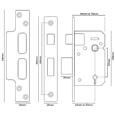 ASEC 5 Lever Sashlock