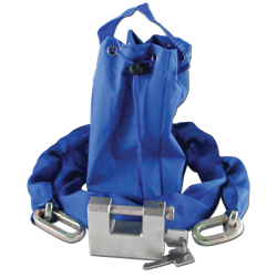 ASEC Sliding Shackle Padlock & Chain Set