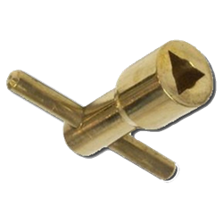 ASEC Brass Meter Box Key