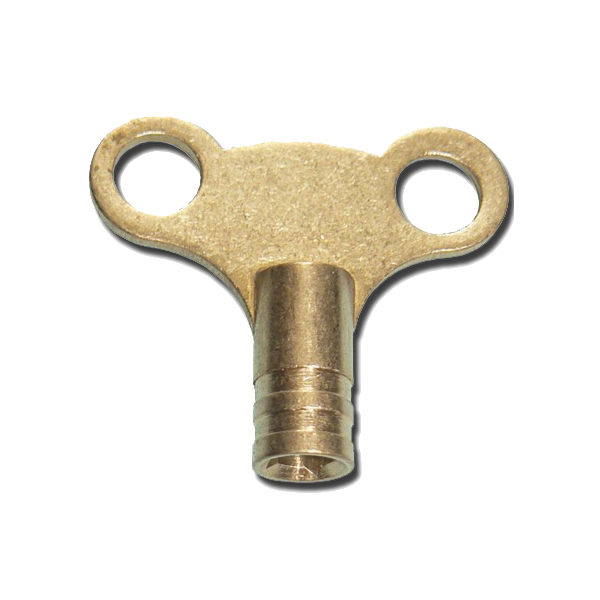 ASEC Brass `Clock Style` Radiator Key