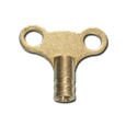 ASEC Brass `Clock Style` Radiator Key