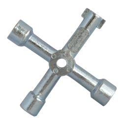 ASEC 4-Way Metal Services Key