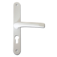 ASEC 70 Lever/Lever UPVC Furniture - 270mm Backplate