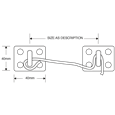 ASEC Wire Cabin Hook