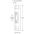 ASEC Universal Modular Repair Lock Keep - Hook