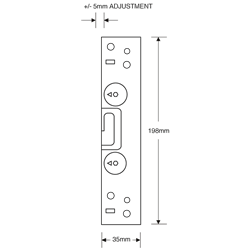 ASEC Modular Repair Lock Keep - Roller