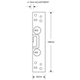 ASEC Modular Repair Lock Keep - Roller