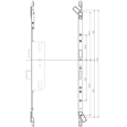 ASEC Lever Operated Latch & Deadbolt Modular Repair Lock Centre Case (UPVC Door)