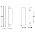 ASEC Rebate To Suit Asec Euro British Standard Deadlocks