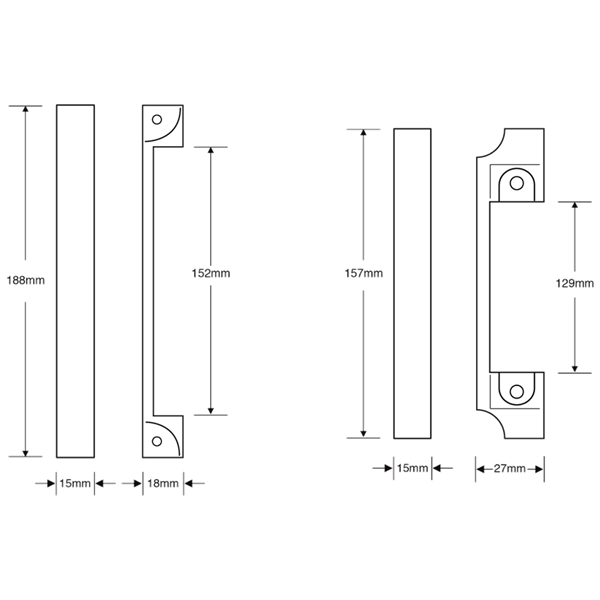 ASEC Rebate To Suit Asec Euro British Standard Deadlocks