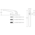 ASEC Adjustable Cockspur Handle Kit (9mm - 21mm)
