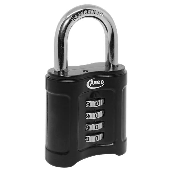 ASEC Open Shackle Combination Padlock