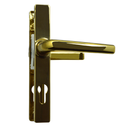 ASEC 70 Lever/Lever Door Furniture To Suit Ferco - 205mm Backplate