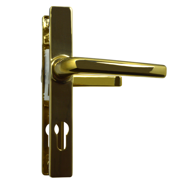 ASEC 70 Lever/Lever Door Furniture To Suit Ferco - 205mm Backplate