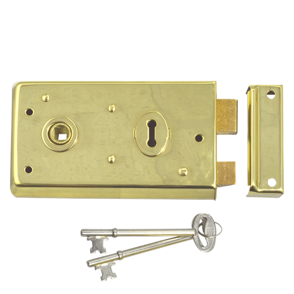 ASEC 1 Lever Double Handed Rimlock - 140mm