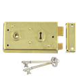 ASEC 1 Lever Double Handed Rimlock - 140mm
