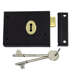 ASEC 1 Lever Double Handed Rim Deadlock - 100mm