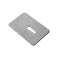 ASEC Self Adhesive 45mm x 70mm UK Mortice Escutcheon