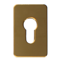 ASEC Self Adhesive 45mm x 70mm Euro Escutcheon