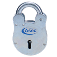 ASEC FB11 4 Lever Old English Padlock