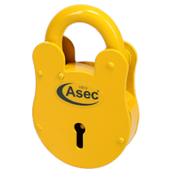 ASEC FB14 4 Lever Old English Padlock