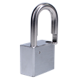 ASEC Open Shackle Padlock Without Cylinder