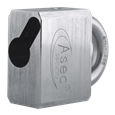 ASEC Open Shackle Padlock Without Cylinder