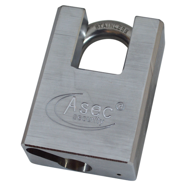 ASEC Closed Shackle Padlock Without Cylinder