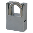 ASEC Closed Shackle Padlock Without Cylinder