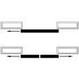 ASEC Sliding Wardrobe Single Gear